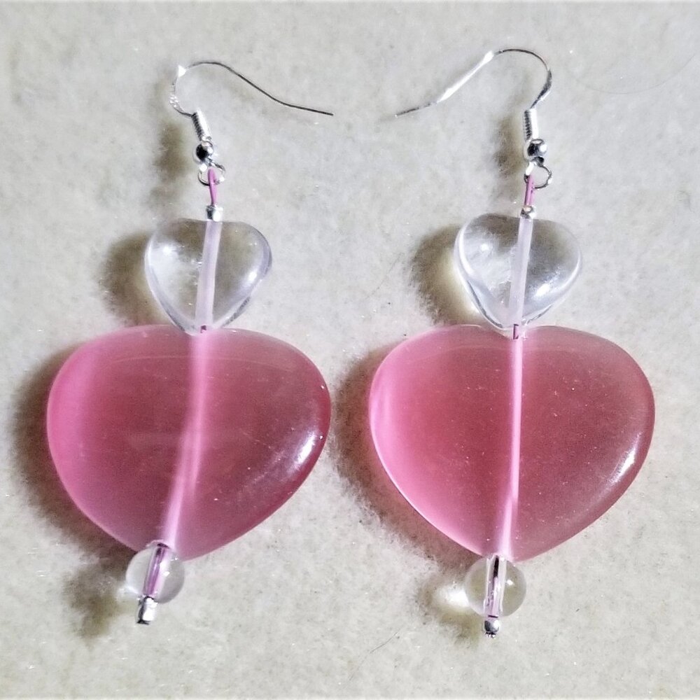 Double Heart Earrings
